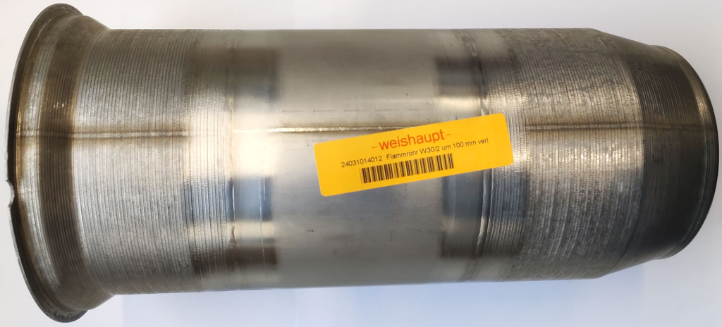 (Weishaupt WL30Z-C) TUBE FLAMME rallongé 100mm