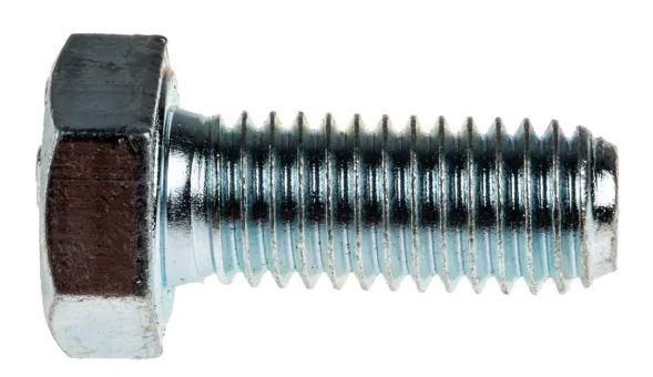 BOLT, zinc plated, M8x20mm, hex. head, 8.8 DIN 933