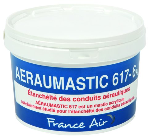 AIR DUCT SEALING (Aéraumastic 617) 6 kg, can