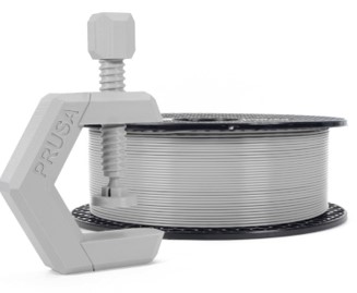 (3D printer) FILAMENT, PTE-G, Ø 1.75mm, grey, 1kg