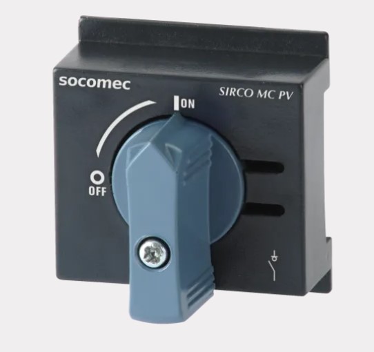 (main breaker switch Socomec 21PV6722) DIRECT HANDLE