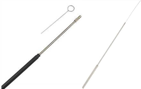 PASTEUR HANDLE+LOOP+INOCULATION NEEDLE, nickel chromium,10µl