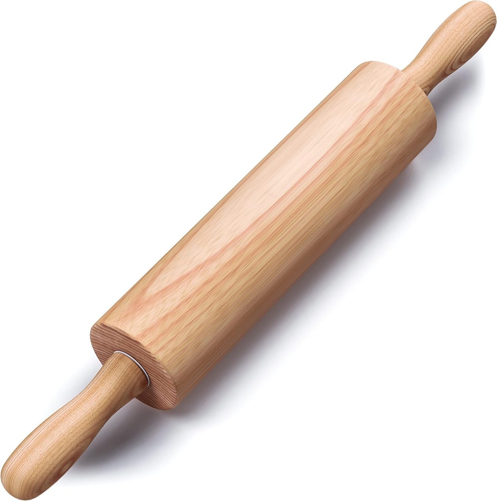 ROLLING PIN, wood, for dough