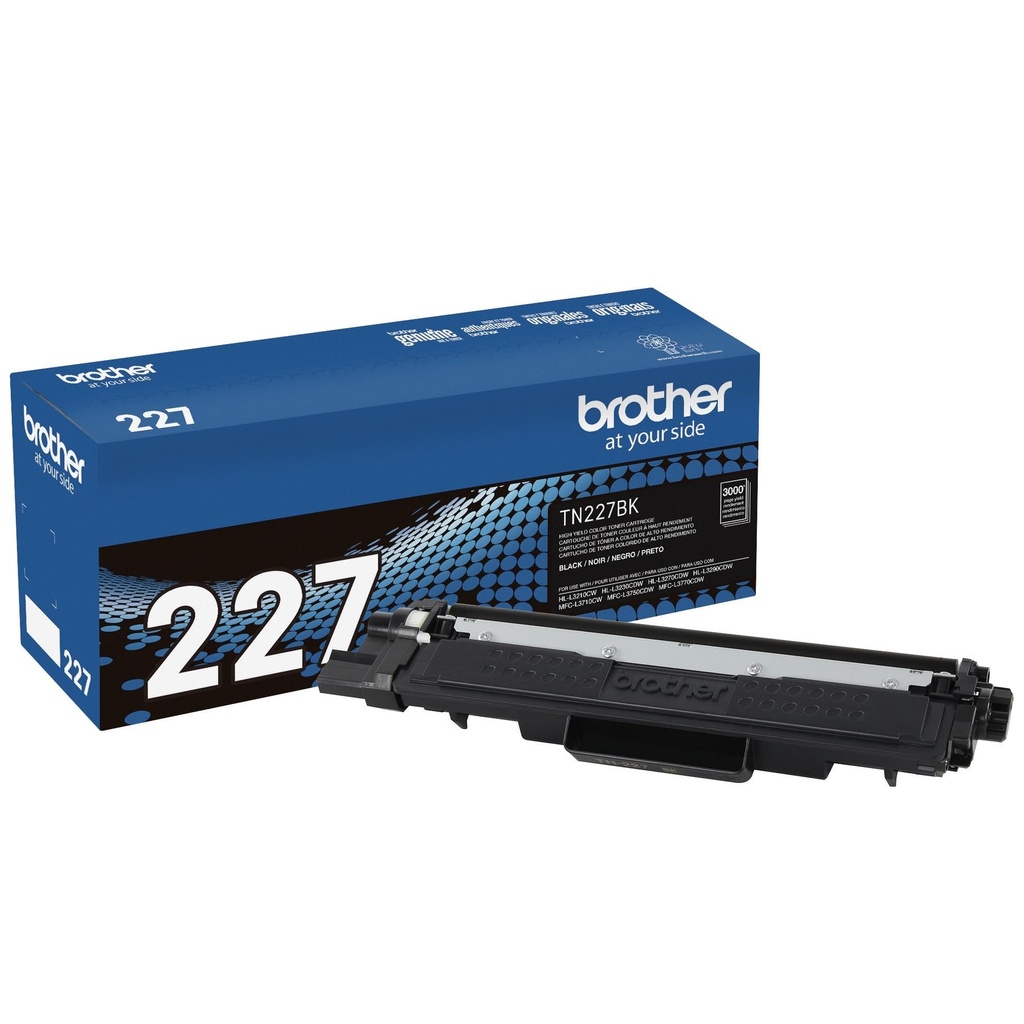 (Brother MFC-L3750CDW) CARTOUCHE TONER (TN227BK) noire