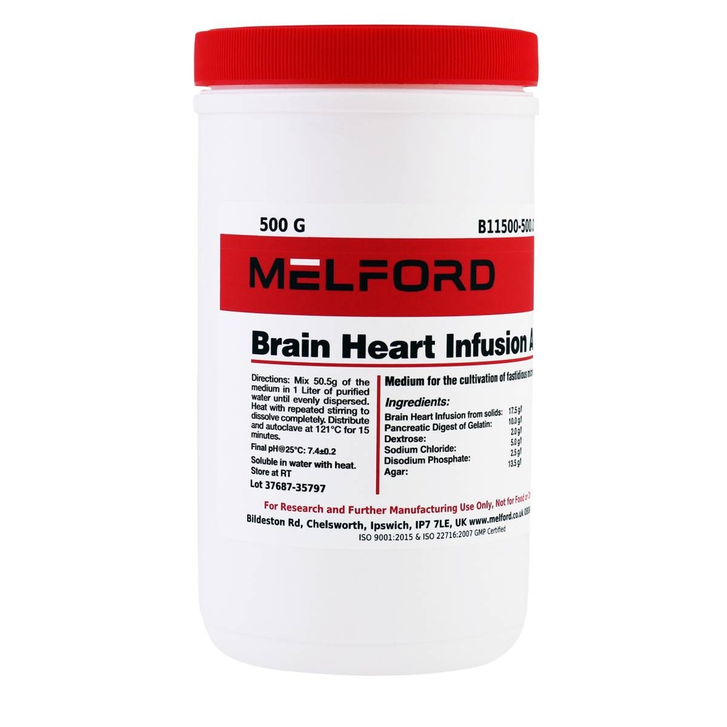 BRAIN HEART INFUSION BROTH dehydrated (Melfort) 500g