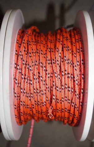 CORDE Dinghy Dyneema, noyau polyester, ext. Ø3mm, per metre