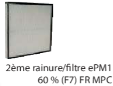 (filter holder France Air C200) FILTER MPC F7, 287x287x48mm