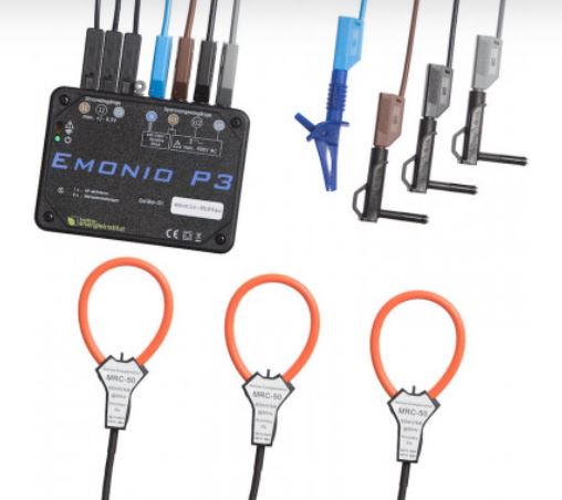 ENREGISTREUR QUALITE D'ENERGIE (Emonio P3-50+temp.) 3ph,32GB