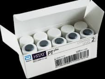 (ch. clin. i-STAT) CONTROLE PTPlus niv. 2, kit, 5+5 06P17-18