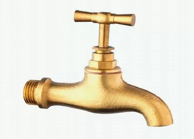 TAP water, chromed brass, 1''