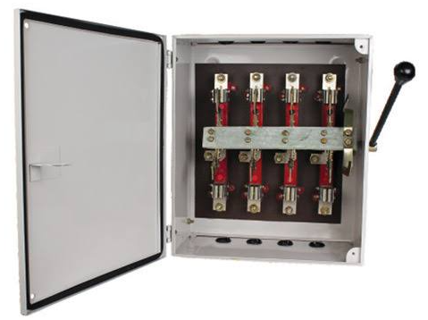 INVERSEUR DE SOURCE manuel, 4P/200A + coffret