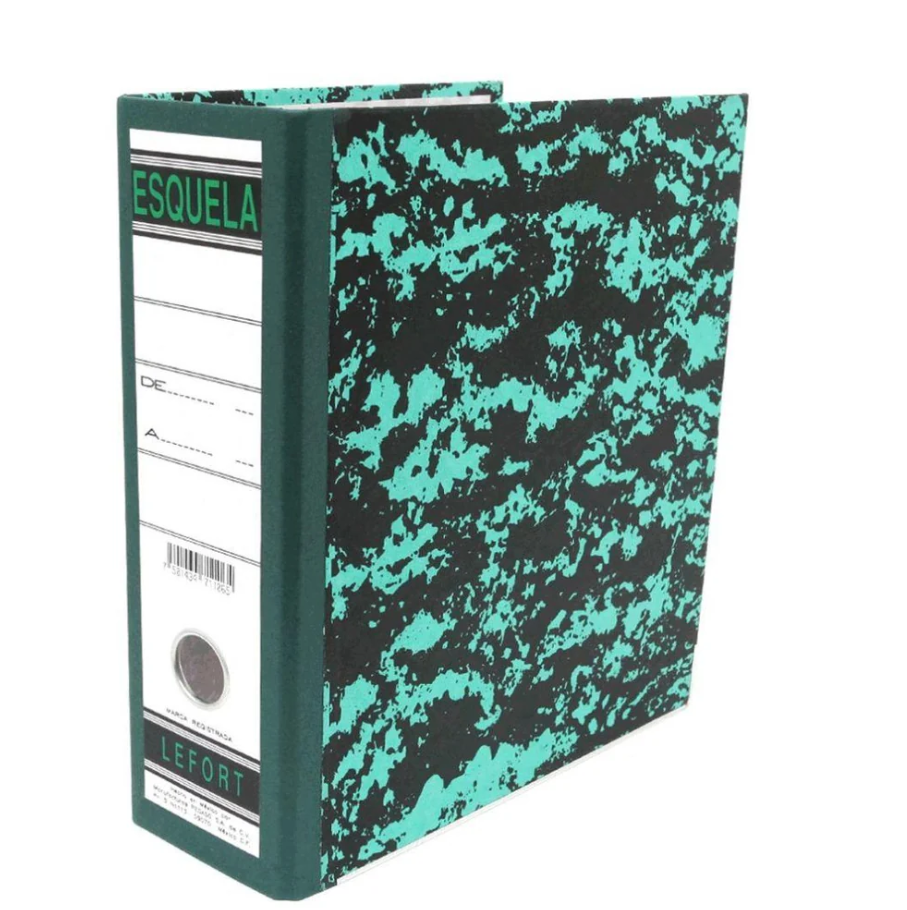 CLASSEUR à levier, 260x235x85mm, vert