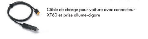 CAR CHARGER (ECOFLOW) 12V, to XT60