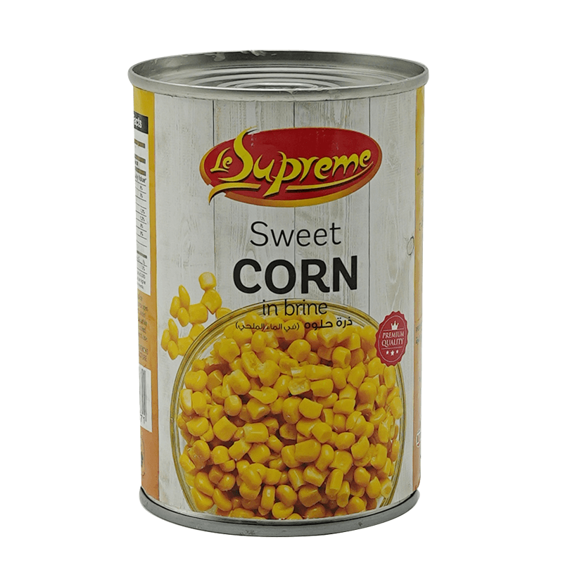 SWEET CORN, 350-400g, tin