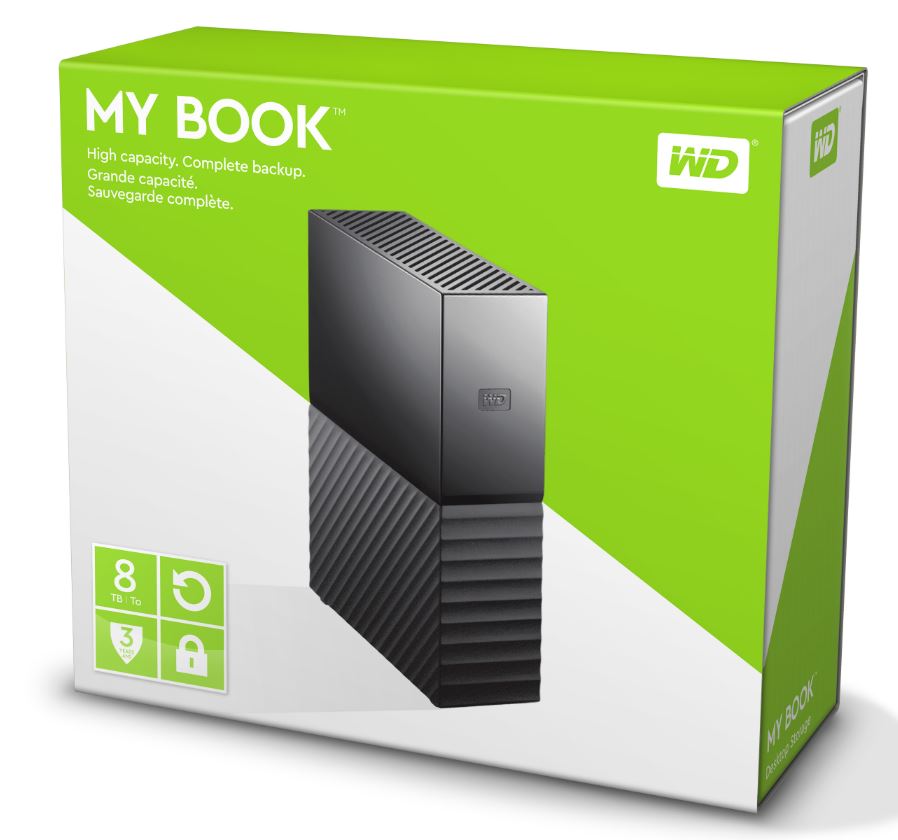 DISQUE DUR EXTERNE, 8Tb, pas pour NAS