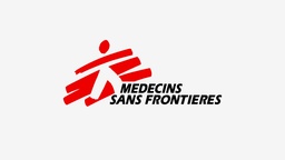[PIDESTICM110] AUTOCOLLANT logo MSF, 11x22cm