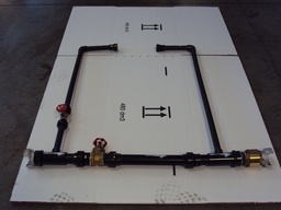 [CWATDOSPD18] (Dosatron D3RE2) BYPASS, 2" + valves, assemblage