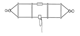 [PCOMRHFE0AD3] ANTENNE HF dipôle replié, 3-30Hz, HF, multifréquence