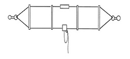 [PCOMRHFE0AD3] HF ANTENNA folded dipole, 3-30Hz, HF, wideband