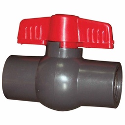 [CWATCVVABTHIF] BALL VALVE full flow, PVC, ½", FxF threaded