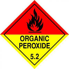 [PPACLABED52] LABEL dangerous goods, class 5.2, organic peroxide