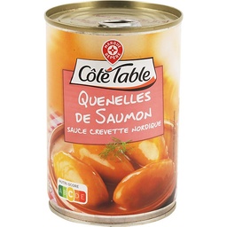 [AFOOQUEN4T-] QUENELLES salmon, 400g, tin