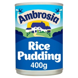 [AFOOPUDD4TR] RICE PUDDING, 400g, tin