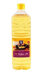 [AFOOOILS1B-] HUILE SOJA, 1l, bouteille