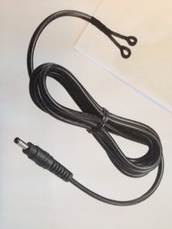 [PCOMVHFAI00DC] (VHF IC-BC119) CHARGEUR CABLE, 12V DC