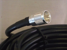 [PCOMCOAX230PM] CABLE COAXIAL RG213, 30m, UHF-PLx2, MxM