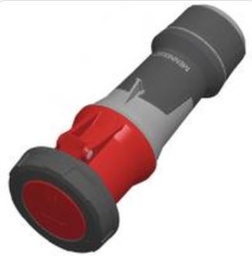 [PELESOCKC56M7] CONNECTEUR femelle, CEE 5P 63A 400V, IP67, rouge