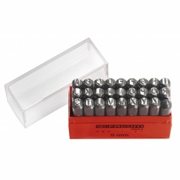 [PTOODRIFL2608] PUNCH SET 26 letters, 8mm high, 292A.8