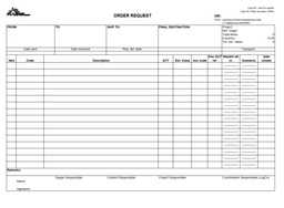 [ALSTOREQ53E] BON DE DEMANDE, A5, auto-copiant x3, anglais, carnet