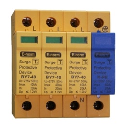 [PELEPROT04M] LIGHTNING-SURGE PROT. type2, 3P+E/40kA, modular