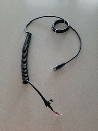 [PCOMRHFACNVC6] (HF Codan NGT VR) CABLE, 0,65m, pour micro-handset