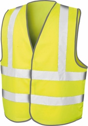 [PSAFJACKFX-] GILET haute visibilité, taille XL, fluorescent