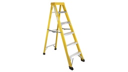 [PTOOLADDD16] LADDER double, aluminium, height 1.6m