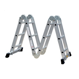 [PTOOLADDF35] FOLDABLE LADDER, aluminium, height 3.5m