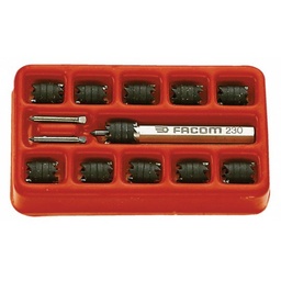 [PTOOWELDOC-] SPOT WELD CUTTING SET + 2 centring tips/10 mills, 230.J1