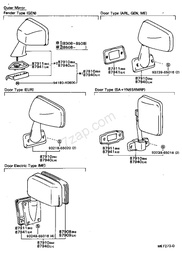 [YTOY87910-89131] RETROVISEUR EXTERIEUR DROIT  LN56 SA