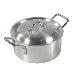 [PCOOCOOP01A] CASSEROLE, aluminium, 1l + poignées + couvercle