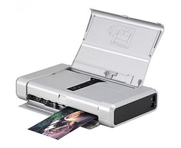 [ADAPPRIECP1] PRINTER portable inkjet (Canon Pixma IP100) colour + battery