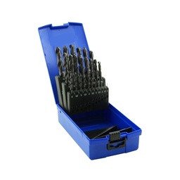 [PTOODRILM113S] TWIST DRILL BIT SET rolled, 1-13mm, 1/2mm, for metal