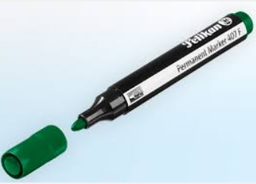 [ASTAPENM3GB] MARKER permanent, large chisel point, green