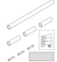 [CWATPUMSS74CT] (Grundfos SQ) CABLE CONNECTION SET (96021462) 1.5-2.5mm²