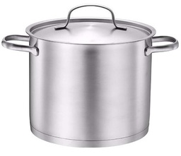 [PCOOCOOP07S] CASSEROLE, inox, 7l, Ø 24cm + poignées + couvercle