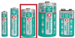 [PELEBATTR14] BATTERY rechargeable (R14/C) NiMH, 1.2V