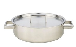 [PCOOPANS10A] STEWING PAN, aluminium, 10l + handles + lid