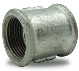 [CWATCGCOTD1QF] CONNECTOR COUPLING threaded, galvanized, Ø 1"¼, FxF