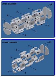 [CWASIELAM3008] (Elastec Mediburn 30) BRICK #7 (4BRICME034)